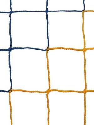 Fótboltanet fyrir 7 og 8 manna mörk - Félagslitir 4 mm PP, 12 cm möskvi, Dýpt: 80/200 cm