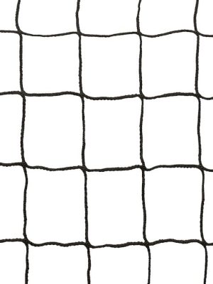 Fótboltanet fyrir 5 manna fótboltamörk - Svart 4 mm svart PP, 10 cm möskvi, Dýpt: 60/150 cm