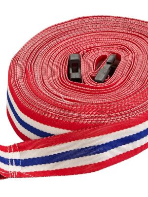 Sveigjanlegt teygjuband fyrir Kidsvolley, stillanleg lengd allt að 26 metra.