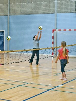 Mininet fyrir Flexband 5,5 m Lengd 550 cm, hæð 40 cm