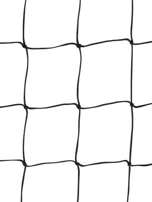 Hindrunarnet 3 mm svart nylon 10 cm ferkantað möskvi