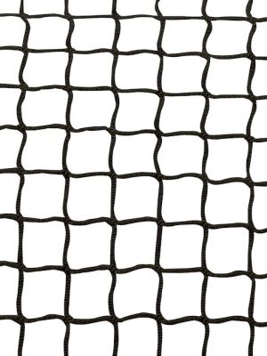 Net fyrir handboltamark PP, 4,5 cm möskva 3 mm svart PP, 4,5 cm möskva