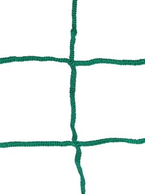 Fótboltanet fyrir 11 manna fótboltamörk - Vandalheldur 4,75 mm grænn PP, 10,5 cm möskvi, Dýpt: 80/200 cm