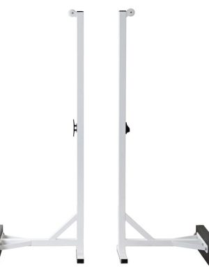 Badmintonstuðningar, frístandandi 30 kg Með mótvægi og hjólum