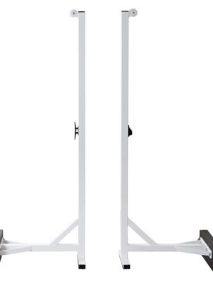 Badmintonstuðningar, frístandandi 50 kg Með mótvægi og hjólum