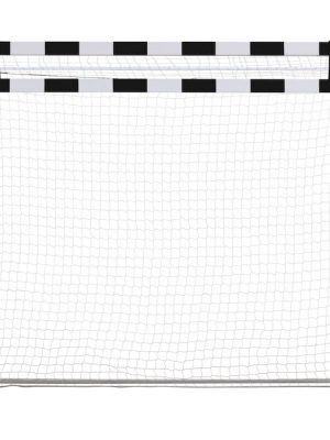 Minnkunarþverslá fyrir handboltamark svart/hvítt. Fylgir með upphengisfestingu.