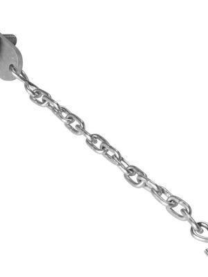 Handskrúfa M12 með keðju fyrir handboltamark