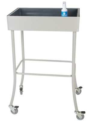 Færanlegt borð fyrir handspritt Stærð L: 61 x B: 41 x H: 97 cm