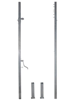 Stuðningur við strandblak Staðall Með stillanlegri nethæð