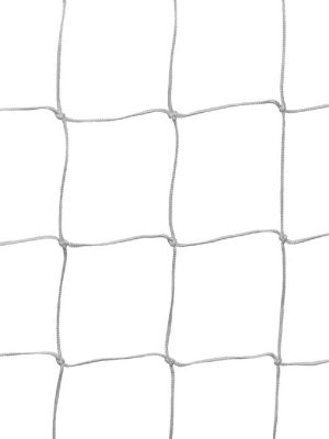 Marknet fyrir strandfótbolta, 3 mm hvítt nylon, 10 cm möskvi, dýpt: 80/80 cm