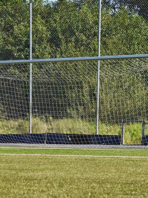 Fótboltamark 11 manna - Fullsuðuð Pro Efri dýpt 80 cm, neðri dýpt 200 cm