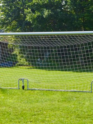 Fótboltamark 7 og 8 manna - Smartlift. Dýpt að ofan 80 cm, dýpt að neðan 200 cm.