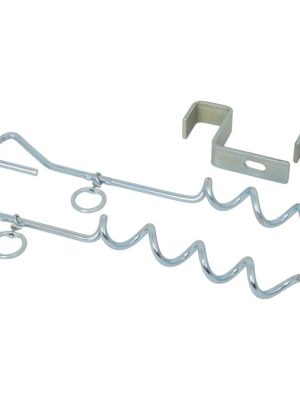 Veltivörn með spíralbroddum fyrir fótboltamörk