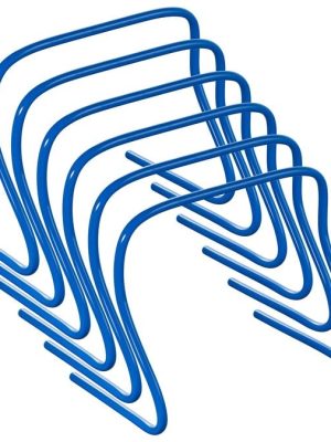 Æfingagrindur 40 cm, 6 stk. Lim úr PVC pípu