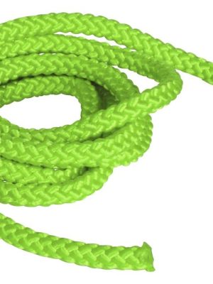 Slepptau 200 cm, neon grænt Þvermál: 9 mm pólýprópýlen