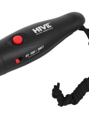 Rafræn dómaraflauta með tveimur tónum og flautubandi