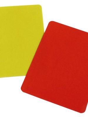 Dómarkort rautt/gult