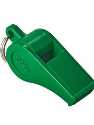 Dómaraflauta, græn