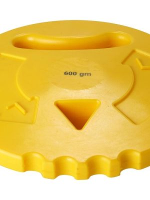 Námsdiskus 600 grömm Mjúk 0,6 kg með handfangi