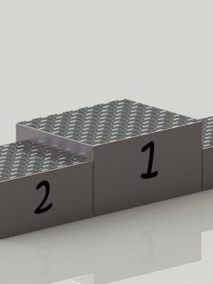 Sigurstóll, 3 hluti. Kemur sem 3 lausir ræðupallar.