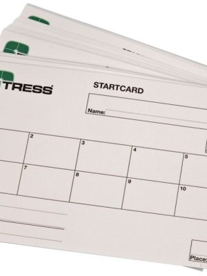 Ráskort fyrir ratleikjahlaup, 100 blöð í pakka