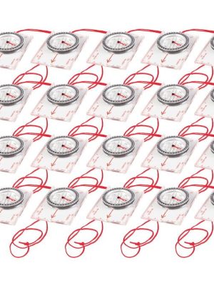 Áttaviti í setti með 24 stykkjum með streng