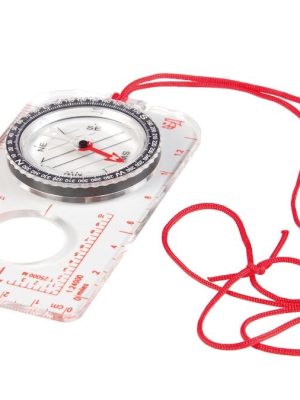 Áttaviti 360 með stækkunargleri og snæri