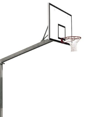 Körfuboltastandur með löngum hálsi