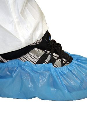 Skóhlífar (100 stk.) Litur: Blár