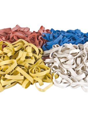 Sundbandslykill, teygjanlegur, 100 stk. gul