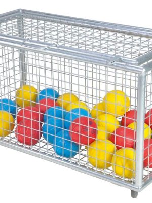 Galvaniseruð geymsluvagn með hjólum 120 x 60 cm x 60 cm