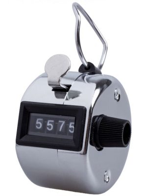 Handvirkur smellteljari með 4 tölustöfum Handfesta stykkjateljari