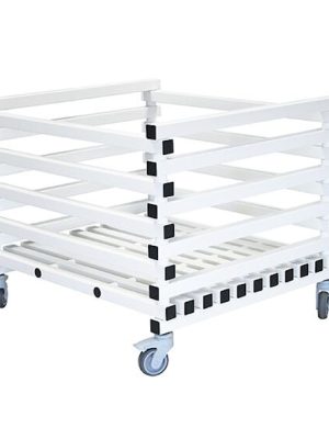 Geymsluvagn fyrir sundbúnað, lítill L: 100 x B: 87 x H: 80 cm