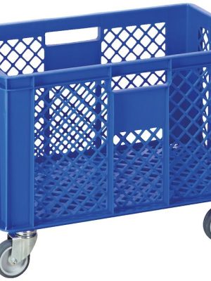 Geymslukassi með hjólum L: 60 x B: 40 x H: 42 cm