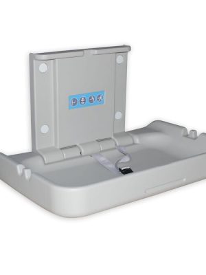 Skiptiborð til að hengja upp með ól sem hægt er að opna með annarri hendi.