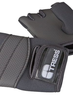 Æfingarhanskar úr neopreni stærð L Fyrir líkamsrækt og styrkþjálfun