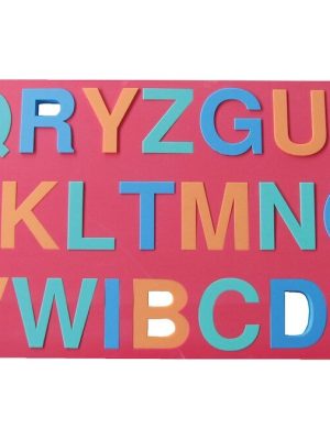 Fljótandi stafróf 100 x 50 x 2 cm