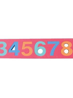 Fljótandi talnaröð 100 x 15 x 2 cm