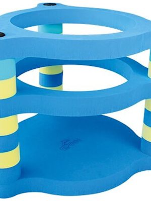 Fljótandi körfuboltahringur fyrir vatnskörfubolta 65 x 65 x 51 cm