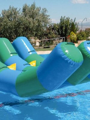 Risastór þreföld bananasveifla Lengd: 4 metrar