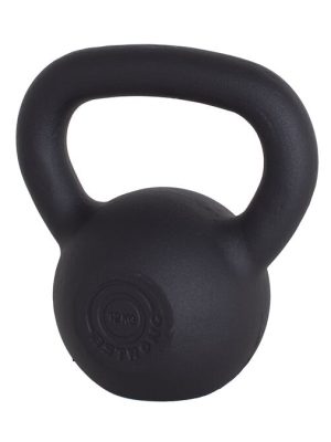 Ketilbjöllu B-Strong svart járn 12 kg