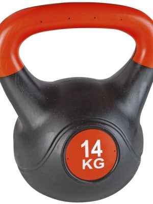 Ketilbjöllur PVC 14 kg Handfangsmál: 14,5 cm