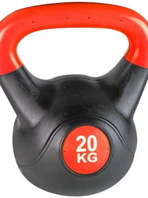 Ketilbjöllur PVC 20 kg Handfangsmál: 16,5 cm