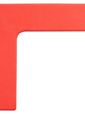 Motorik horn í rauðu 28 x 28 cm