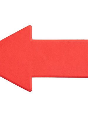 Rauð ör fyrir hreyfifærni, 34 x 7 cm