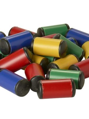 Sett með prikum fyrir hreyfifærni, 24 stk. í ýmsum litum.