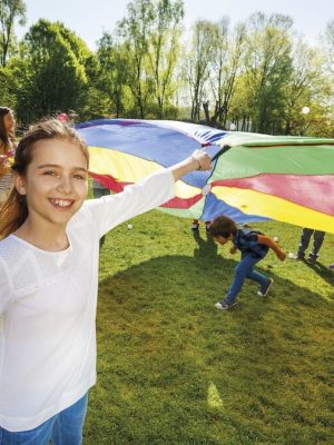 Fallhlíf 360 cm með 8 handföngum