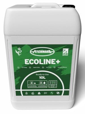 Grasmálning Ecoline+ 10 l, hvít (Tilbúin til notkunar) Forblandað