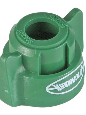 Plasttenging fyrir stúta með kringlóttri úða. Inniheldur gúmmíþéttingu.