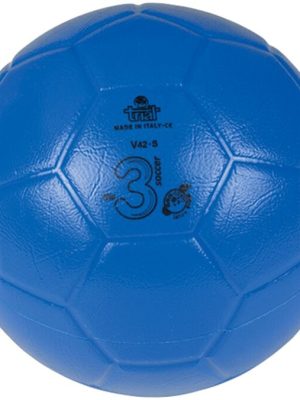 Tilraunafótbolti fyrir skóla, stærð 3, blár, Ø 18 cm, þyngd u.þ.b. 360 g